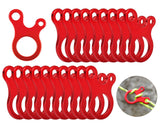 Guyline Tensioner 20 Pieces Rope Tensioner for Outdoor Tent Camping Accessories