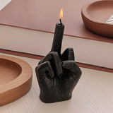 Middle Finger Funny Candles Cute Apartment Decor