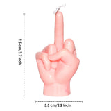 Middle Finger Funny Candles Cute Apartment Decor