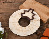 Wooden Melody Tool, Round Circle of Fifths Wheel