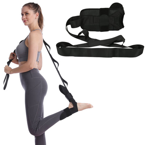 Stretching Strap with Loops Foot and Calf Stretcher Yoga Belt