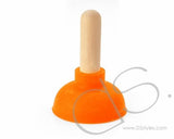 Pump Style iPhone Stand - Orange